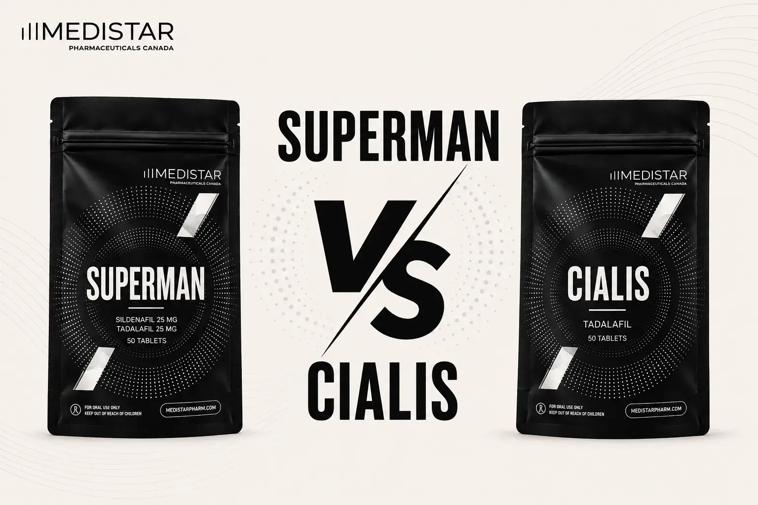 Superman vs Cialis